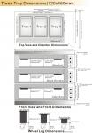 Electric Deck oven 2 deck 6 tray Model T 2006