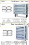 Electric Deck oven 4 deck 16 tray Model T 4016