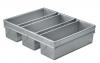 Aluminized Steel 3-Strap Pullman Bread Pans Model 10369