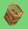 BREAD TROLLEYS ON WHEELS BUFF WICKER HEIGHT 800 mm